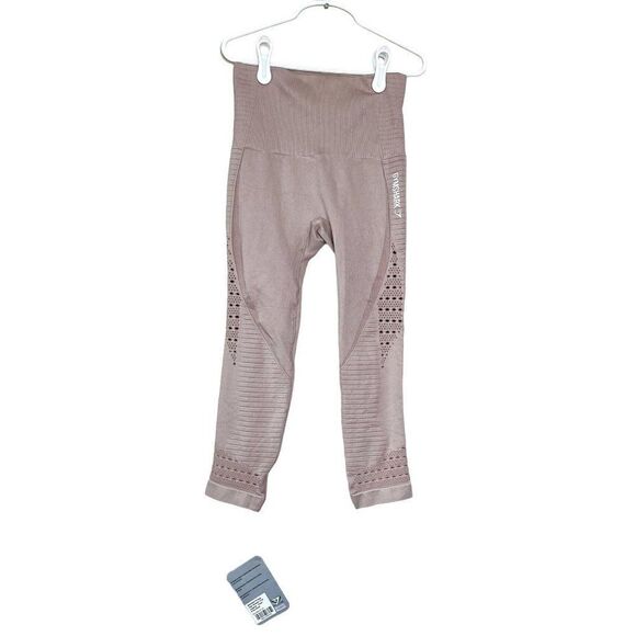 NWT! Gymshark Seamless Energy High Waisted Crop Leggings Size XS - Picture 1 of 4